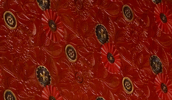 Japanesque chrysanthemum pattern