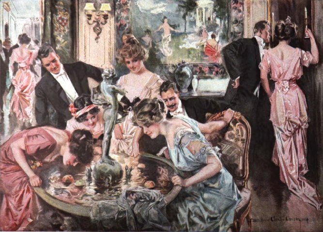 Howard Chandler Christy, Halloween, 1915.