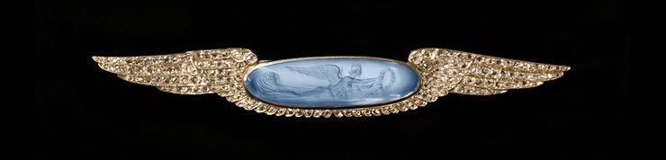 Mrs. W.H. (Elinor) Klapp (American, 1845-1915), Brooch, c. 1895-1914. Collection of the Bronson Family