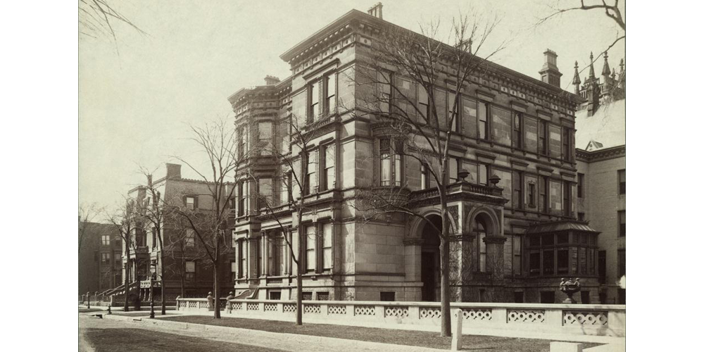 The Nickerson Mansion, c. 1883.